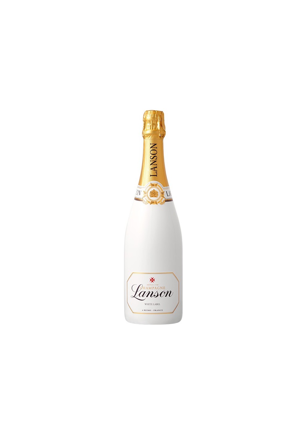 White Label Lanson Champagne - (75cl)