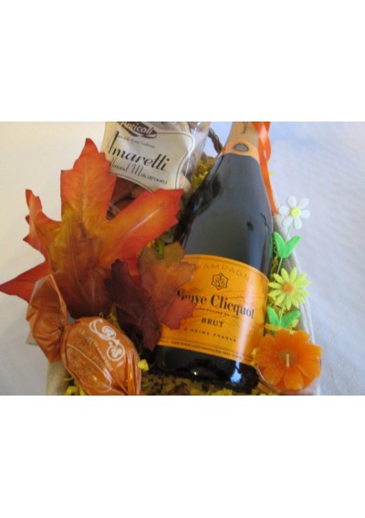 Panier cadeau  Veuve Clicquot