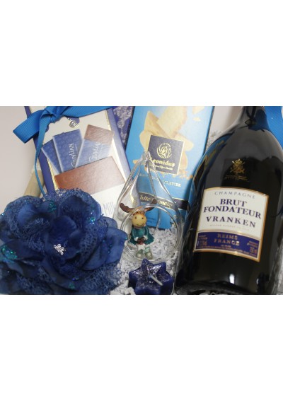 Panier cadeau "Noël" Vranken Brut Fondateur