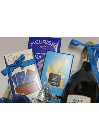 Panier cadeau "Noël" Vranken Brut Fondateur