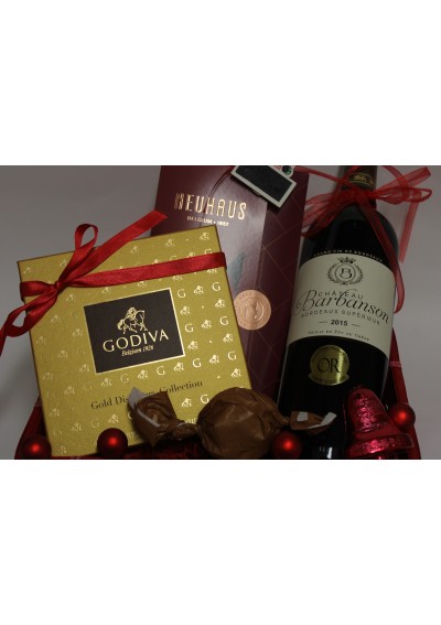 Kerstcadeaumand - Bordeaux Barbanson2015