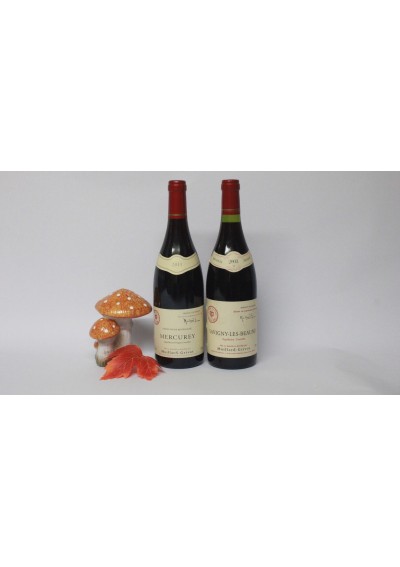 Box of 2 Bourgogne bottles: (2) - Mercurey 2011 - Savigny-Les-Beaune 2003