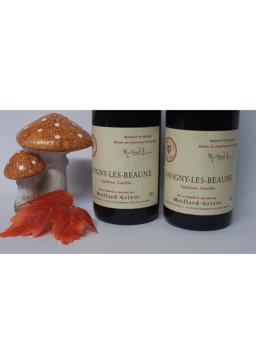 Coffret prestige de 2 bouteilles de vins rouges Savigny-Les-Beaune 2003