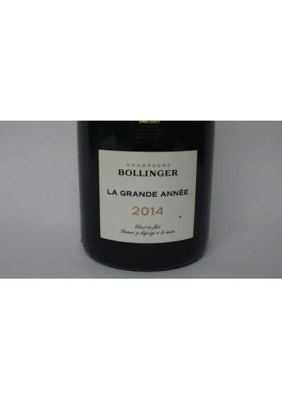 Bollinger La Grande Année 2014 Brut